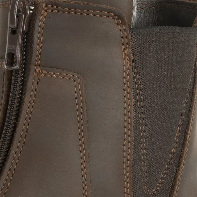 Fonte Verde Luso Ladies Zip Paddock Boot Chocolate-6